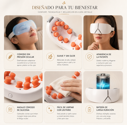 EyeRelax™ – Masajeador de Ojos