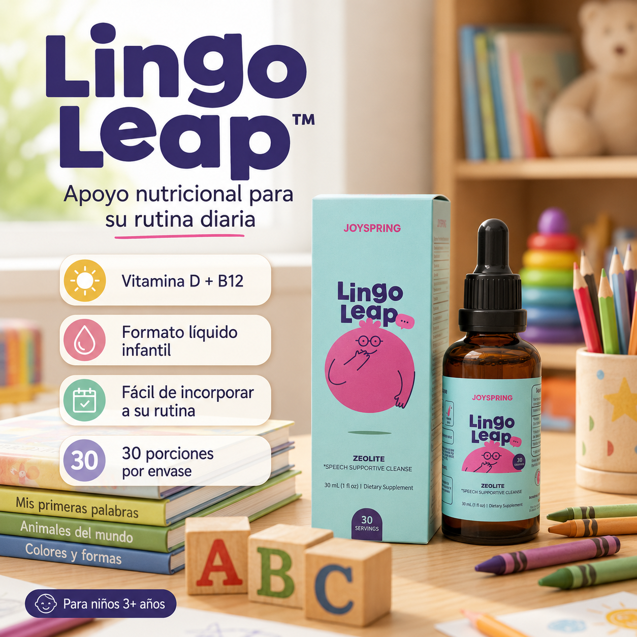 Lingo Leap™ – Apoyo Nutricional Infantil