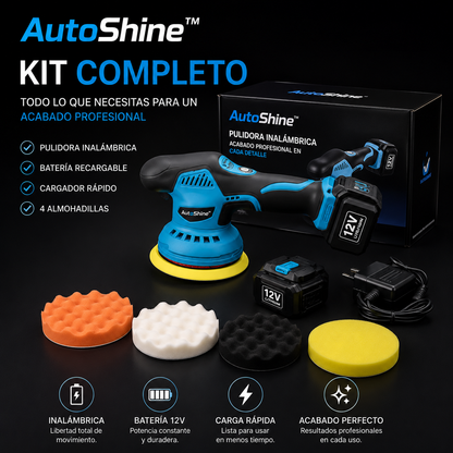 AutoShine™ Pulidora Inalámbrica