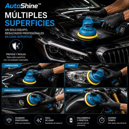AutoShine™ Pulidora Inalámbrica