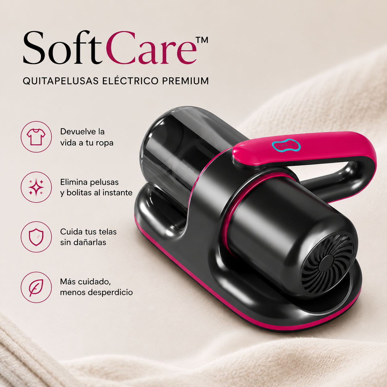 SoftCare™ Quitapelusas Eléctrico