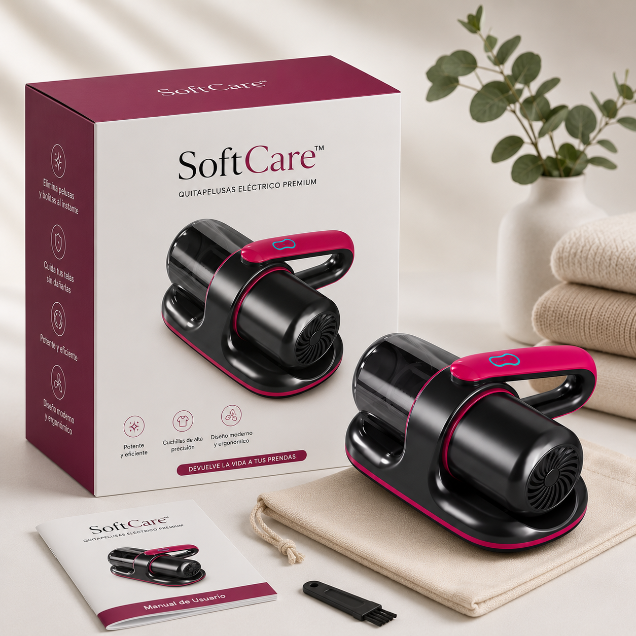 SoftCare™ Quitapelusas Eléctrico