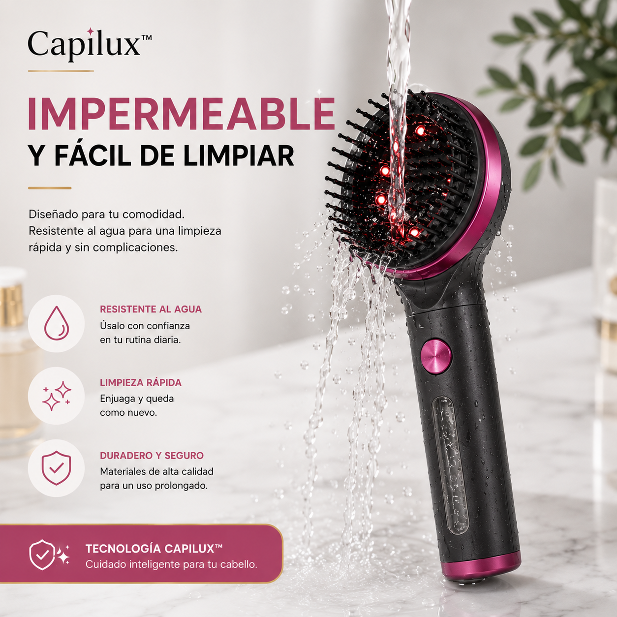 Capilux™ Cepillo Capilar LED