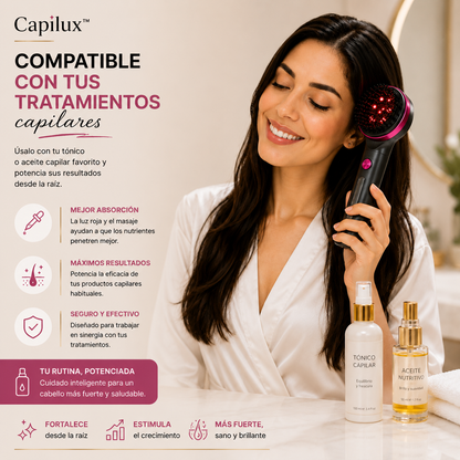 Capilux™ Cepillo Capilar LED