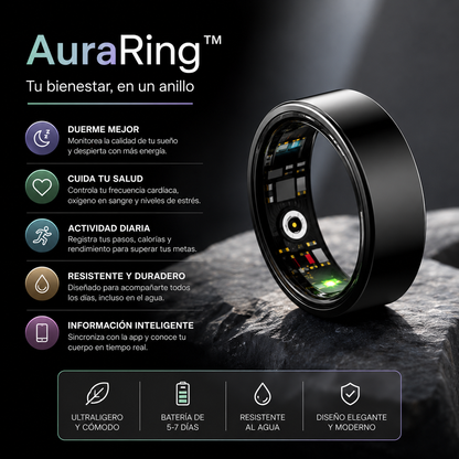 AuraRing™ Anillo Inteligente