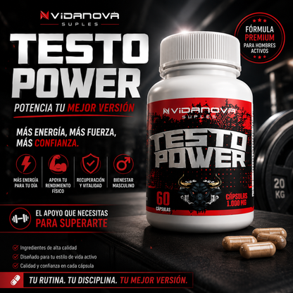 Testo Power™ Fórmula Masculina