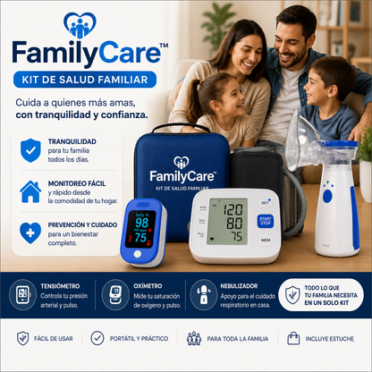 FamilyCare™ Kit de Salud Familiar 3 en 1