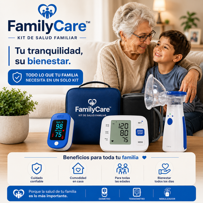 FamilyCare™ Kit de Salud Familiar 3 en 1