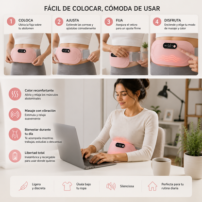 ThermaBelly™ Calor y Masaje
