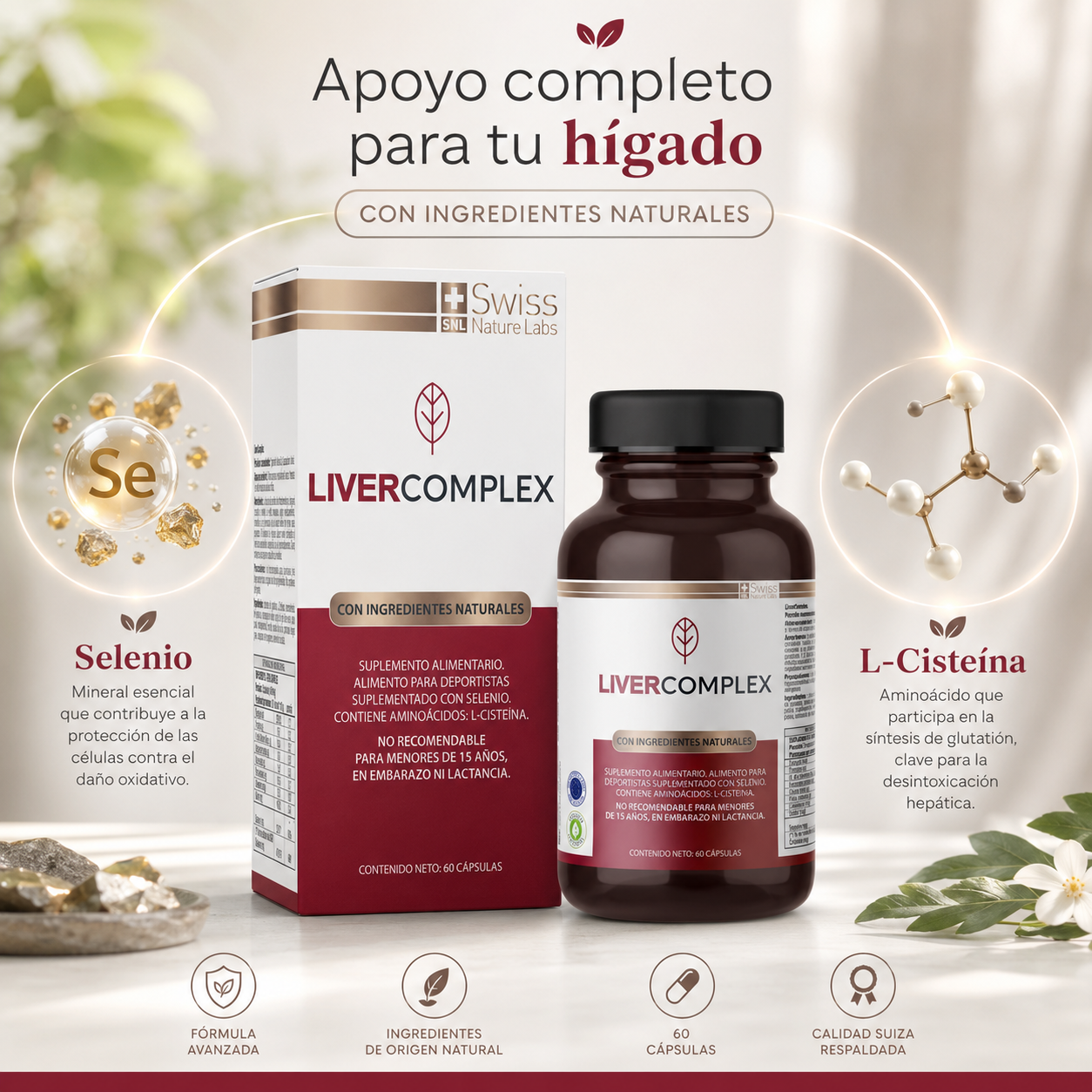 LiverCare™ Complejo Antioxidante