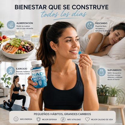 ResveraLife™ Gomitas NAD+ y Resveratrol
